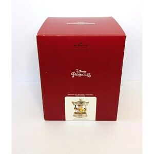 Hallmark 2021 Keepsake Disney Princess Dreams Go Round Carousel Light Up QFM3355